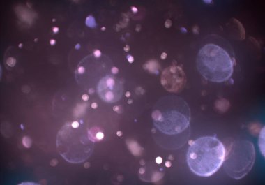 bokeh abstact arka plan ile galaksi