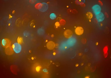 kopya alanı ile bokeh ışıkları dijital arka plan