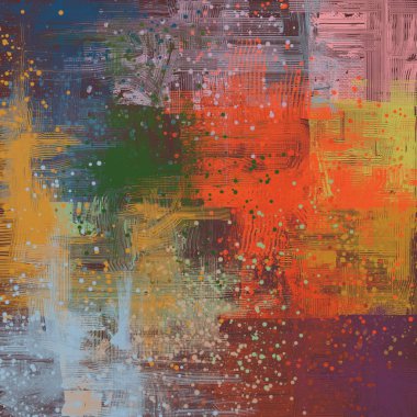 Farklı renk kalıplarına sahip soyut grunge arkaplanı 