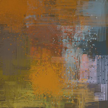 Farklı renk kalıplarına sahip soyut grunge arkaplanı