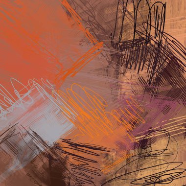 Farklı renk kalıplarına sahip soyut grunge arkaplanı