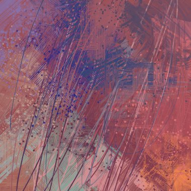 Farklı renk kalıplarına sahip soyut grunge arkaplanı