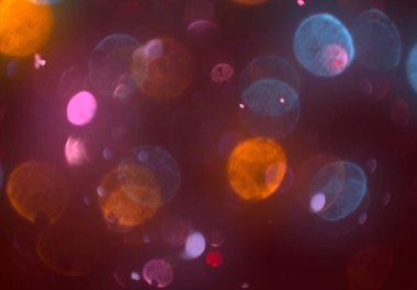 parlak bokeh ışıkları ile dijital duvar kağıdı 