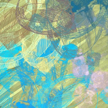 bokeh ve kopyalama alanı ile soyut arka plan