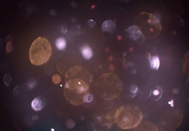 Bokeh ile soyut arkaplan