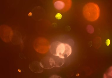 Bokeh ile soyut arkaplan