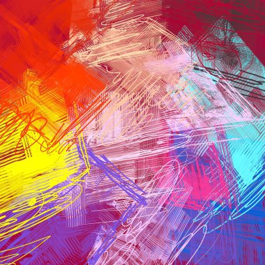 Farklı renk kalıplarına sahip soyut grunge arkaplanı