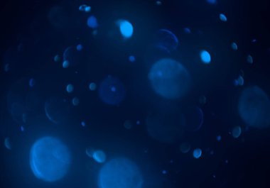 bokeh abstact arka plan ile galaksi