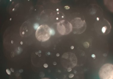 bokeh abstact arka plan ile galaksi