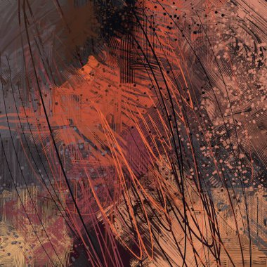 Farklı renk kalıplarına sahip soyut grunge arkaplanı