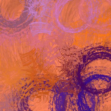 Kopya alanı ile soyut grunge desenli arkaplan