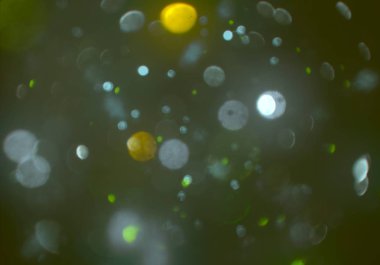 bokeh abstact arka plan ile galaksi