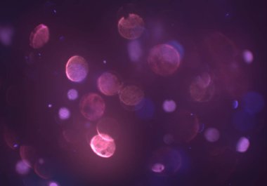 parlak bokeh ışıkları ile dijital duvar kağıdı 