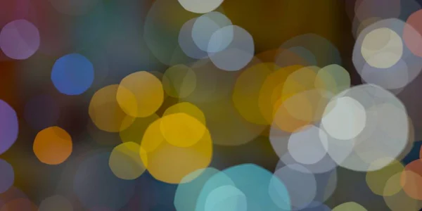 Abstracte Kleurrijke Bokeh Achtergrond — Stockfoto