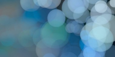 Bokeh çevreleri ile yapılan soyut sanatsal arka plan
