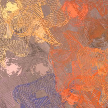 Kopya alanı ile soyut grunge desenli arkaplan