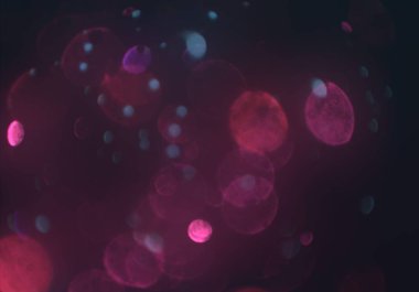 bokeh abstact arka plan ile galaksi