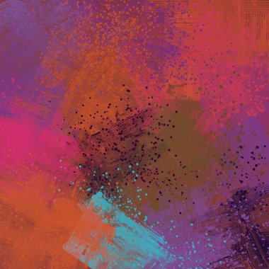 Farklı renk kalıplarına sahip soyut grunge arkaplanı