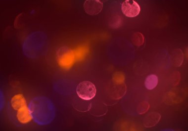 bokeh abstact arka plan ile galaksi