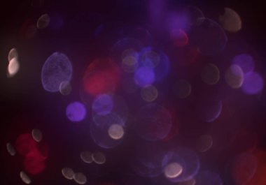 bokeh abstact arka plan ile galaksi