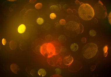 bokeh abstact arka plan ile galaksi