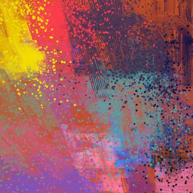 Farklı renk kalıplarına sahip soyut grunge arkaplanı