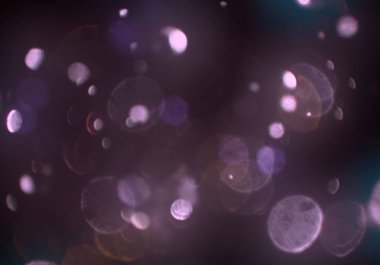 bokeh abstact arka plan ile galaksi