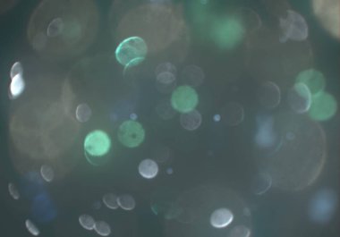 bokeh abstact arka plan ile galaksi