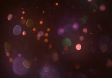Bokeh ışıkları ile soyut arkaplan