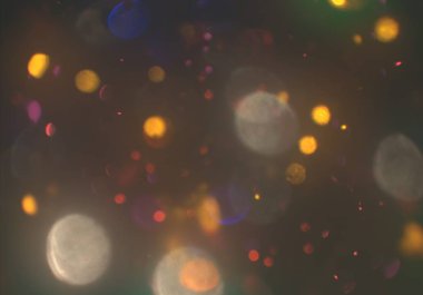 parlak bokeh ışıkları ile dijital duvar kağıdı 