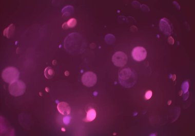 bokeh abstact arka plan ile galaksi