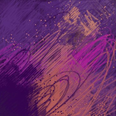 Farklı renk kalıplarına sahip soyut grunge arkaplanı