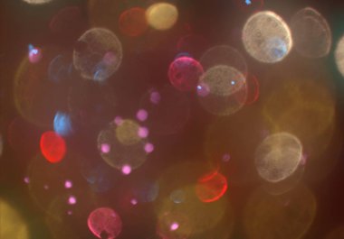 bokeh abstact arka plan ile galaksi