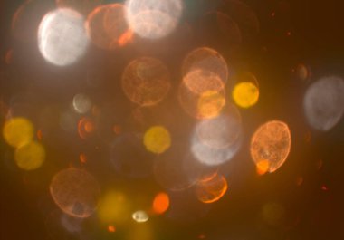 bokeh abstact arka plan ile galaksi