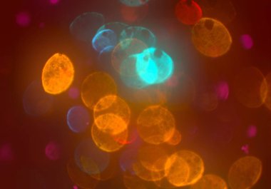 Işıklı soyut arkaplan