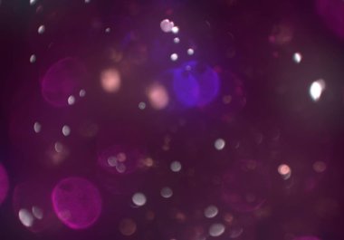 bokeh abstact arka plan ile galaksi