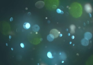 parlak bokeh ışıkları ile dijital duvar kağıdı 