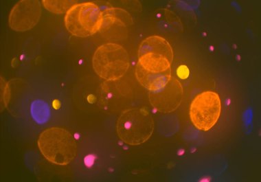 Bokeh ile soyut arkaplan