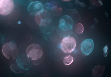 Bokeh ile soyut arkaplan