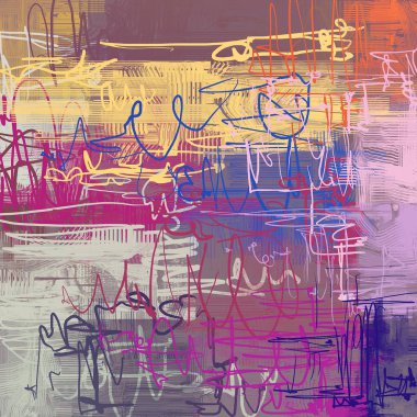 Farklı renk kalıplarına sahip soyut grunge arkaplanı 