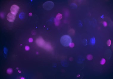 bokeh abstact arka plan ile galaksi