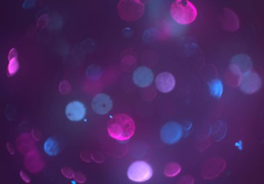 bokeh abstact arka plan ile galaksi