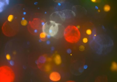 Bokeh ışıkları ile soyut arkaplan