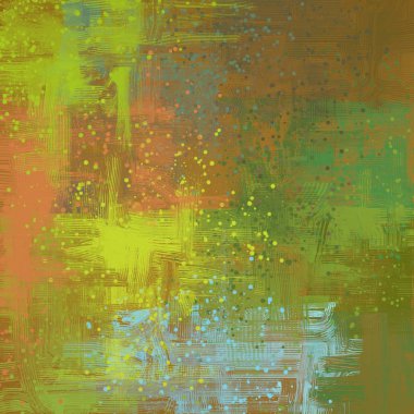 Farklı renk kalıplarına sahip soyut grunge arkaplanı