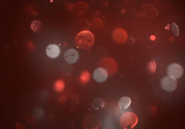 bokeh abstact arka plan ile galaksi