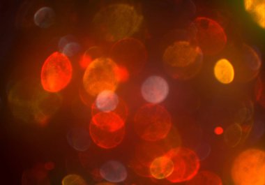 Bokeh ile soyut arkaplan