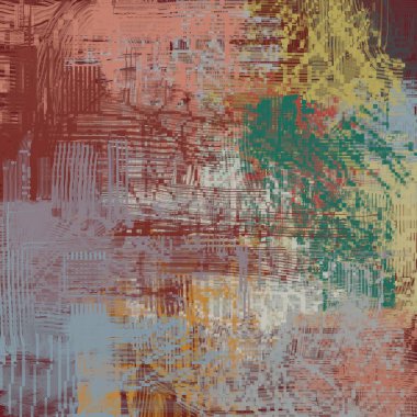 Farklı renk kalıplarına sahip soyut grunge arkaplanı 