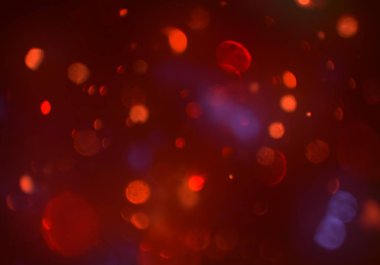 bokeh abstact arka plan ile galaksi