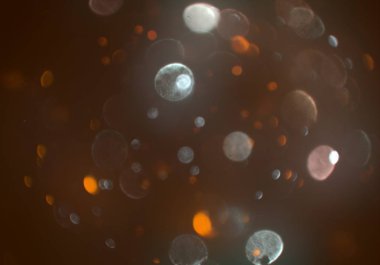 kopya alanı ile bokeh ışıkları dijital arka plan