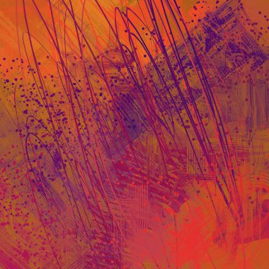 Farklı renk kalıplarına sahip soyut grunge arkaplanı